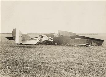 (EARLY AVIATION) A selection of 10 press photographs documenting the early decades of aviation, including one Wright Brothers photograp